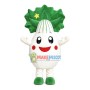 Bulging White Radish Doll Cartoon Mascot Costume