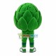 Green Cascading Olive Vegetable Mascot Costume