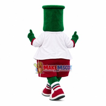 Baseball Player Cartoon Green Robot Mascot Costume Baseball Player Cartoon Green Robot Mascot Costume