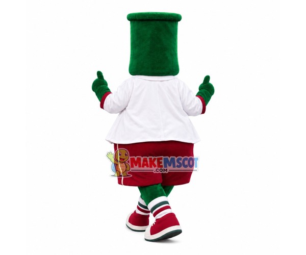 Baseball Player Cartoon Green Robot Mascot Costume Baseball Player Cartoon Green Robot Mascot Costume