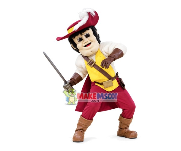 Fighting Knight With Big Face Mascot Costume Fighting Knight With Big Face Mascot Costume