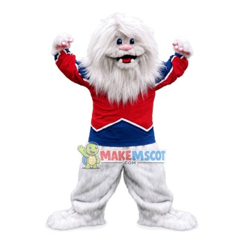 Furry Ape With Sparse Teeth Mascot Costume Furry Ape With Sparse Teeth Mascot Costume