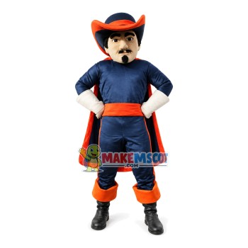 Strict Head of Knights Mascot Costume Strict Head of Knights Mascot Costume