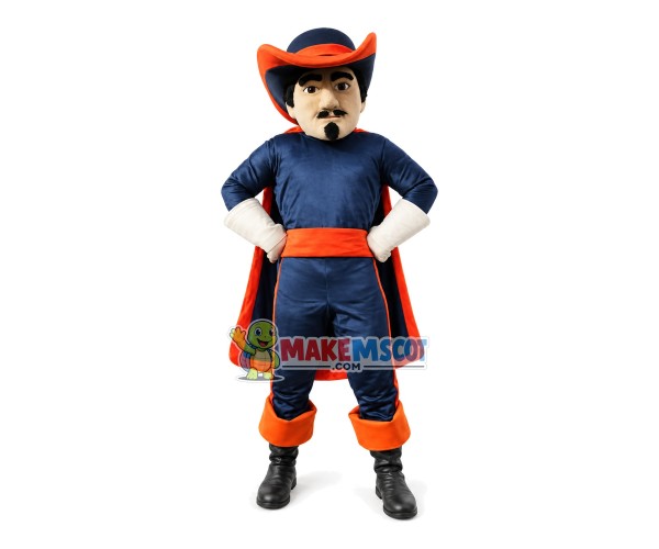 Strict Head of Knights Mascot Costume
