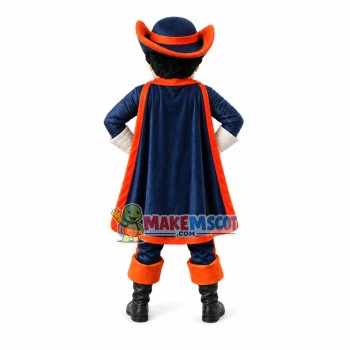 Strict Head of Knights Mascot Costume Strict Head of Knights Mascot Costume
