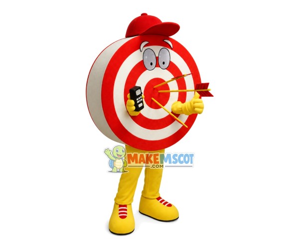 Automatic Counting Archery Target Mascot Costume Automatic Counting Archery Target Mascot Costume