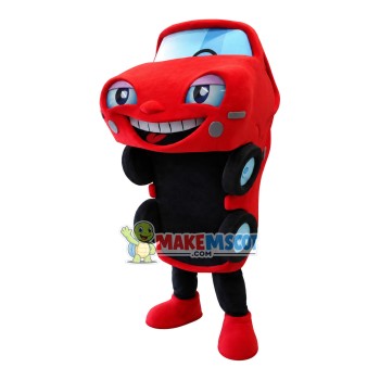 Red Car Model for Exhibition Mascot Costume