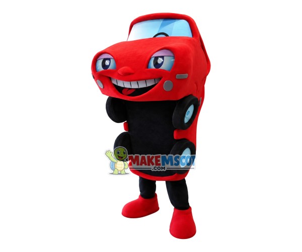 Red Car Model for Exhibition Mascot Costume Red Car Model for Exhibition Mascot Costume