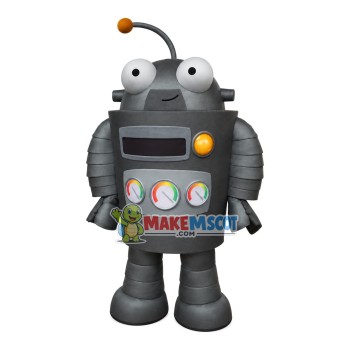Voltage Robot With Display Mascot Costume Voltage Robot With Display Mascot Costume