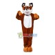 Soft Plush The Adult Brown Fox Mascot Costume Soft Plush The Adult Brown Fox Mascot Costume