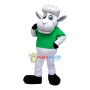 Flexible the Club Member Sheep Mascot Costume