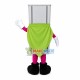 Packing Box With Guard Look Mascot Cartoon Costume Packing Box With Guard Look Mascot Cartoon Costume