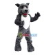 Grey Wolf Hungry for Prey Mascot Costume Grey Wolf Hungry for Prey Mascot Costume