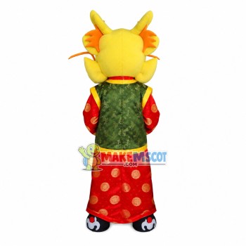 Chinese Traditional Fortune Dragon Mascot Costume Chinese Traditional Fortune Dragon Mascot Costume