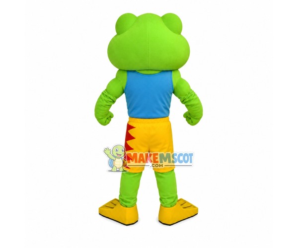 Muscle Frog of Water System Mascot Costume