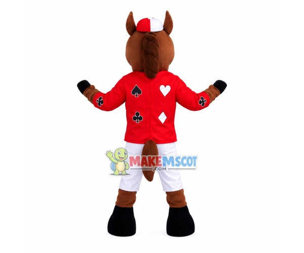 Custodian Horse of The Casino Mascot Costume Custodian Horse of The Casino Mascot Costume