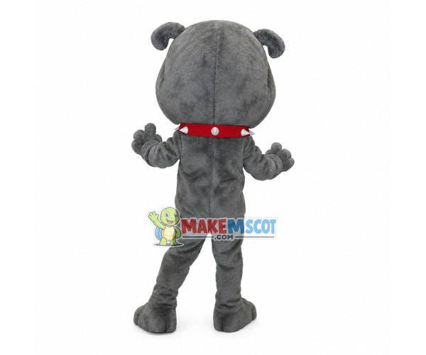 Ugly Bulldog With Purple Nose Mascot Costume Ugly Bulldog With Purple Nose Mascot Costume