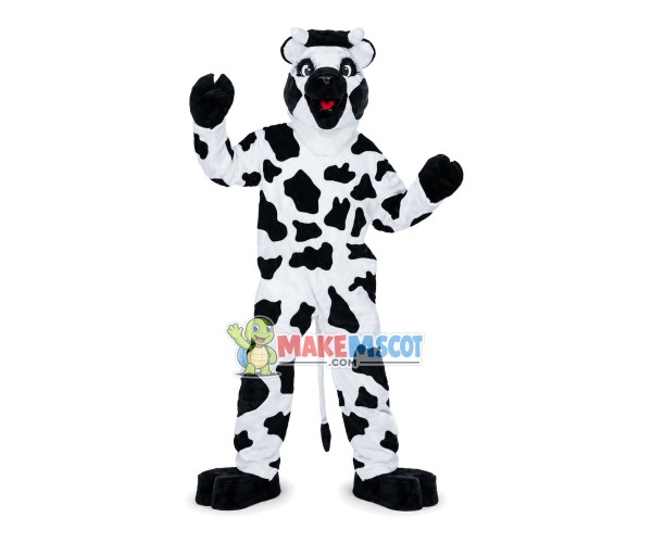 Standing Style Farm Cow Mascot Costume