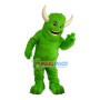 Customized Green Long Wool Monster Mascot Costume