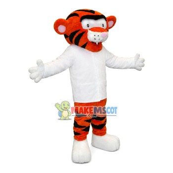 Skinny the Little Tiger Mascot Costume