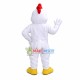 Full Body White Muscle Chicken Mascot Costume Full Body White Muscle Chicken Mascot Costume