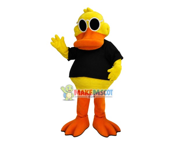 Sunglasses Duck of the Car Wash Mascot Costume Sunglasses Duck of the Car Wash Mascot Costume