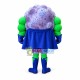 Funny Cartoon Purple Cell Guard Mascot Costume