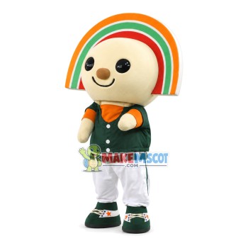 Exquisite Smiley Doll On Display Mascot Costume Exquisite Smiley Doll On Display Mascot Costume