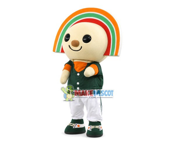 Exquisite Smiley Doll On Display Mascot Costume Exquisite Smiley Doll On Display Mascot Costume