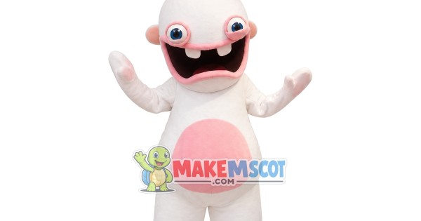 Vilain Rabbid The Villain of The Crazy Rabbid Mascot Costume