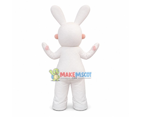 The Villain of The Crazy Rabbid Mascot Costume The Villain of The Crazy Rabbid Mascot Costume