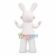 The Villain of The Crazy Rabbid Mascot Costume The Villain of The Crazy Rabbid Mascot Costume