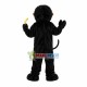 Zoo Monkey Holding Banana Mascot Costume Zoo Monkey Holding Banana Mascot Costume