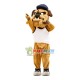 Lively Performing Bulldog Mascot Costume Lively Performing Bulldog Mascot Costume