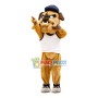 Lively Performing Bulldog Mascot Costume
