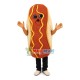 Crude Hot Dog With Mustard Sauce Mascot Costume Crude Hot Dog With Mustard Sauce Mascot Costume