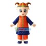 Blessing Doll Wearing Thick Padded Jacket Mascot Costume