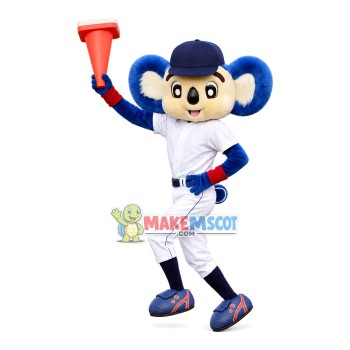 Koala Torchbearer Walking Around the Field Mascot Costume Koala Torchbearer Walking Around the Field Mascot Costume
