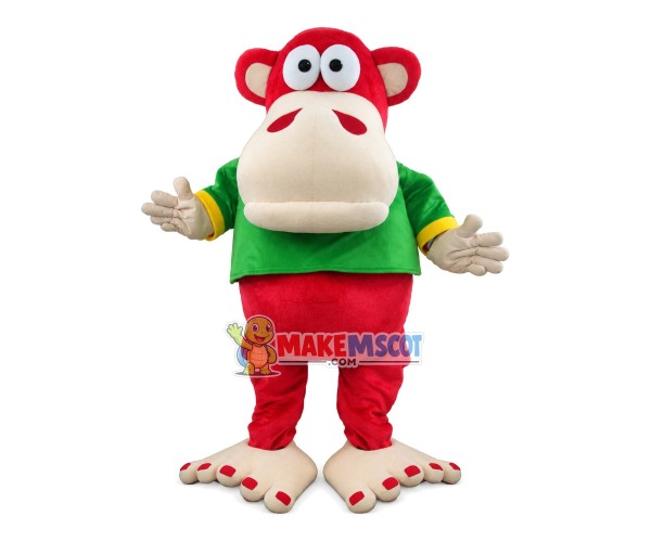Big-mouthed Monkey With Huge Soles Mascot Costume Big-mouthed Monkey With Huge Soles Mascot Costume