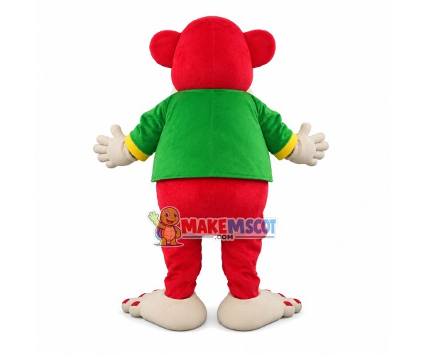 Big-mouthed Monkey With Huge Soles Mascot Costume Big-mouthed Monkey With Huge Soles Mascot Costume