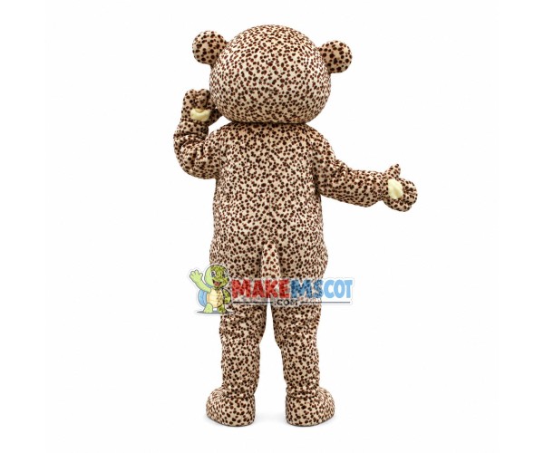 Naive Baby Leopard Mascot Costume Naive Baby Leopard Mascot Costume