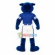Blue Panther With Hale Body Mascot Costume Blue Panther With Hale Body Mascot Costume