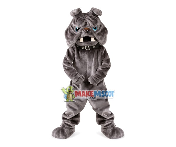 Crumpled The Fierce House Bulldog Mascot Costume