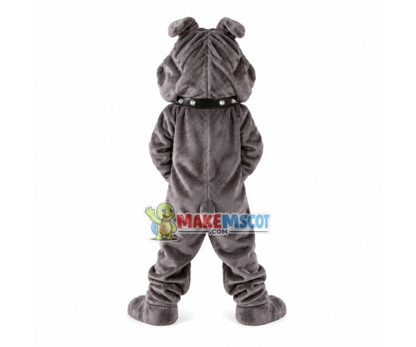 Crumpled The Fierce House Bulldog Mascot Costume Crumpled The Fierce House Bulldog Mascot Costume