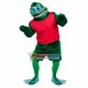 Entertaining Singing Frog Mascot Costume Entertaining Singing Frog Mascot Costume
