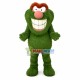 Big Mouth Green Furry Monster Mascot Costume Big Mouth Green Furry Monster Mascot Costume