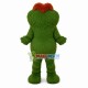 Big Mouth Green Furry Monster Mascot Costume Big Mouth Green Furry Monster Mascot Costume