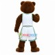 University Sports Brown Bear Mascot Costume