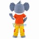 Adult Soft Koala With Blouse Mascot Costume Adult Soft Koala With Blouse Mascot Costume