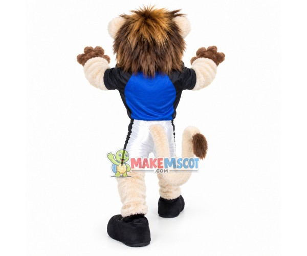 The Hairy Sports Lion Mascot Costume The Hairy Sports Lion Mascot Costume